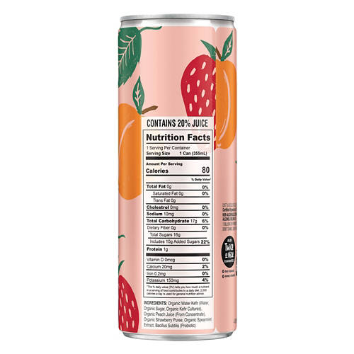 VitaLife Strawberry Mint Probiotic Spritzer, 12 fl oz